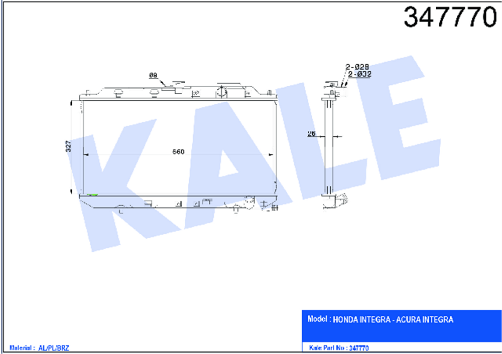 SU RADYATÖRÜ INTEGRA