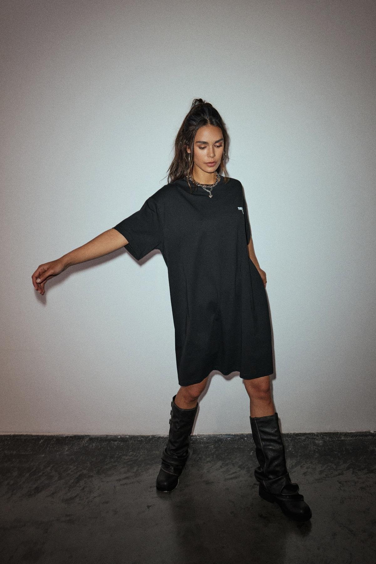Oversize T-Shirt Elbise