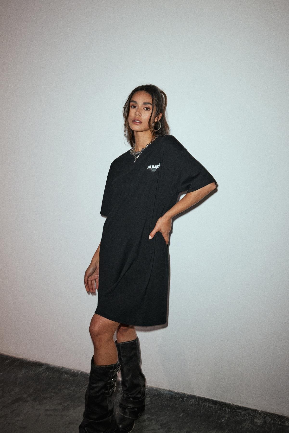 Oversize T-Shirt Elbise