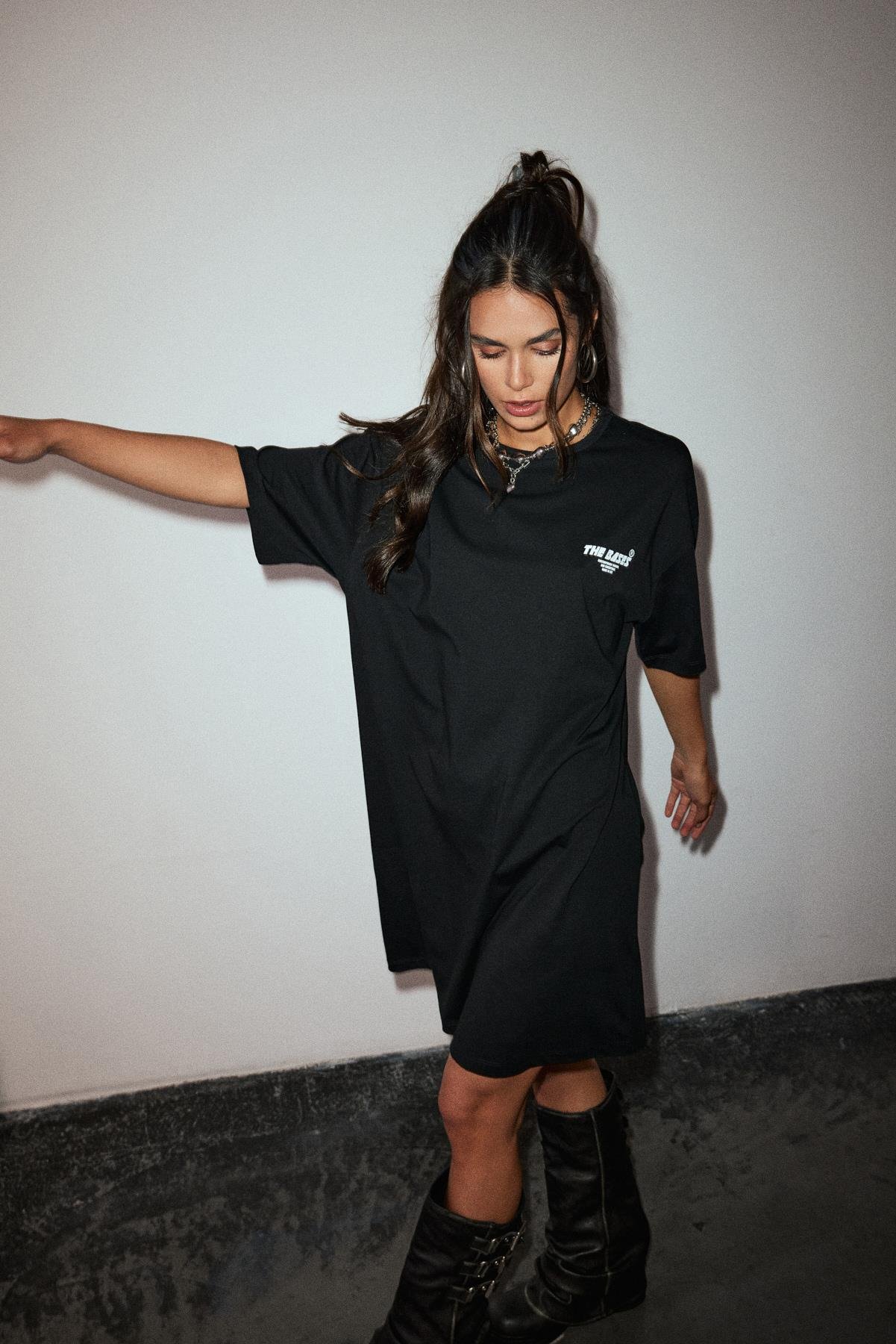 Oversize T-Shirt Elbise