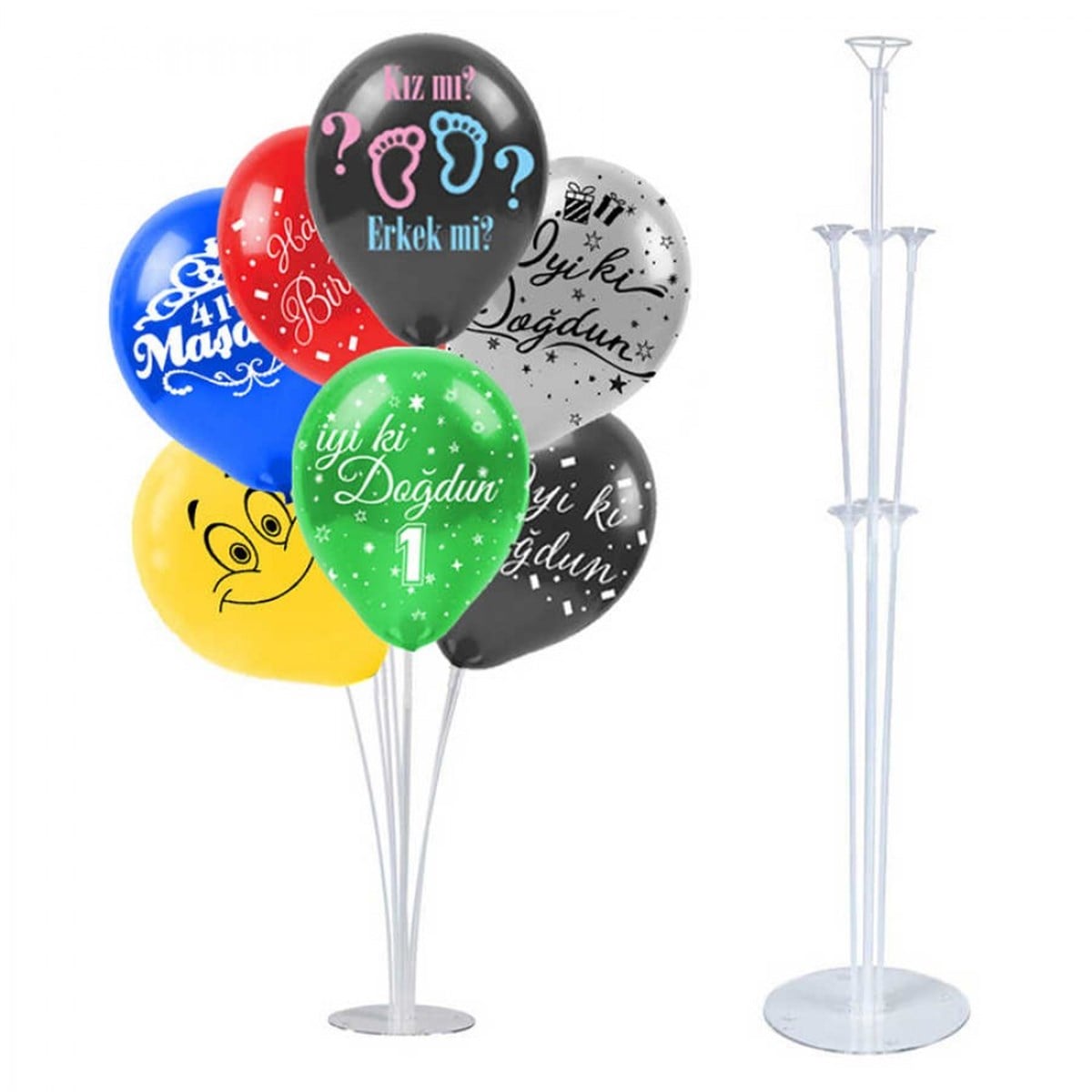 Balon Standı 7'li 75cm