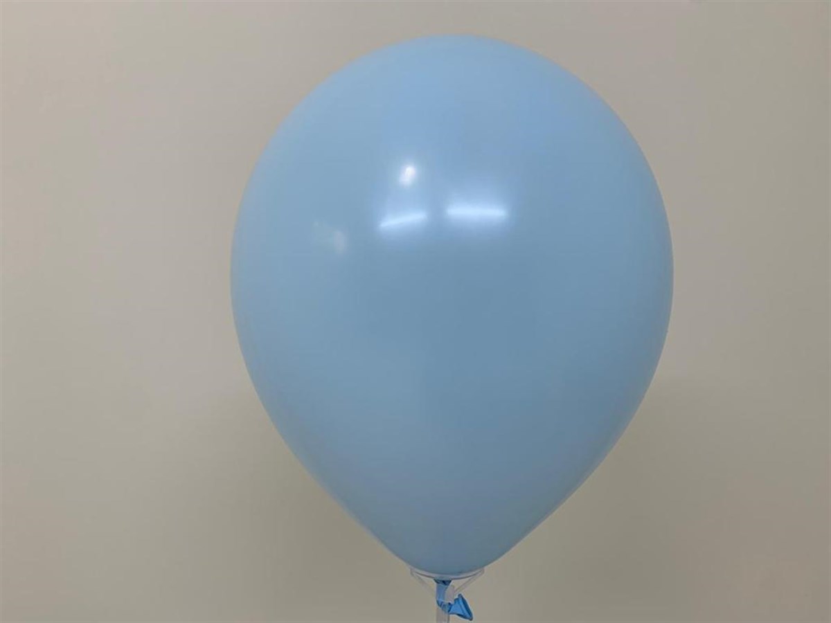 Makaron Mavi Balon 5 İnç - 10 Adet