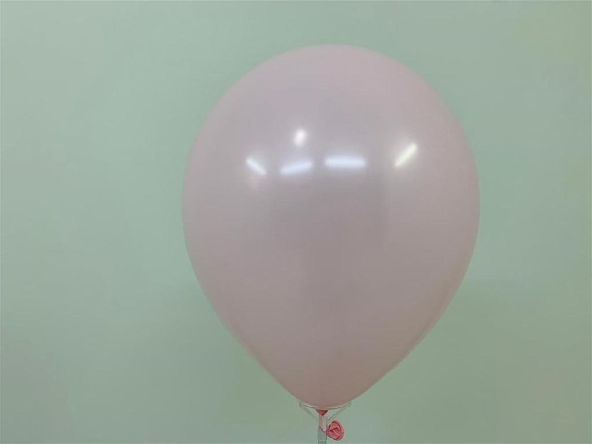 Makaron Pembe Balon 5 İnç - 10 Adet