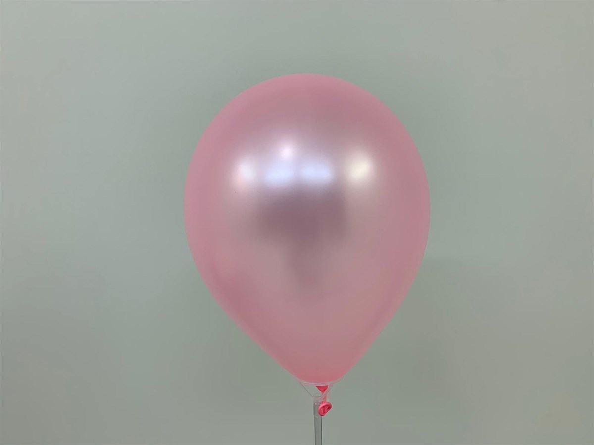 Metalik Açık Pembe 10 Adet