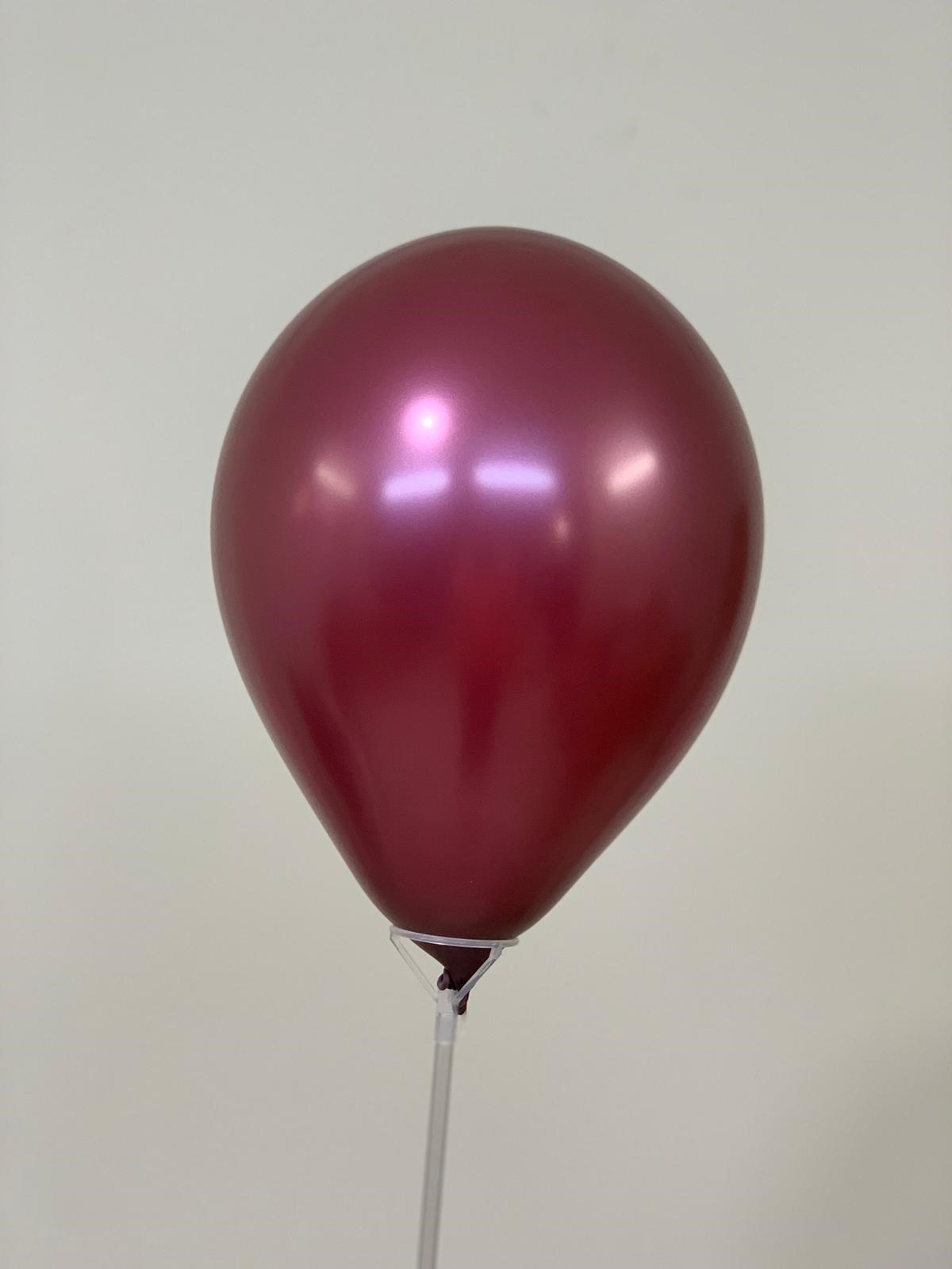 Metalik Bordo 10 Adet