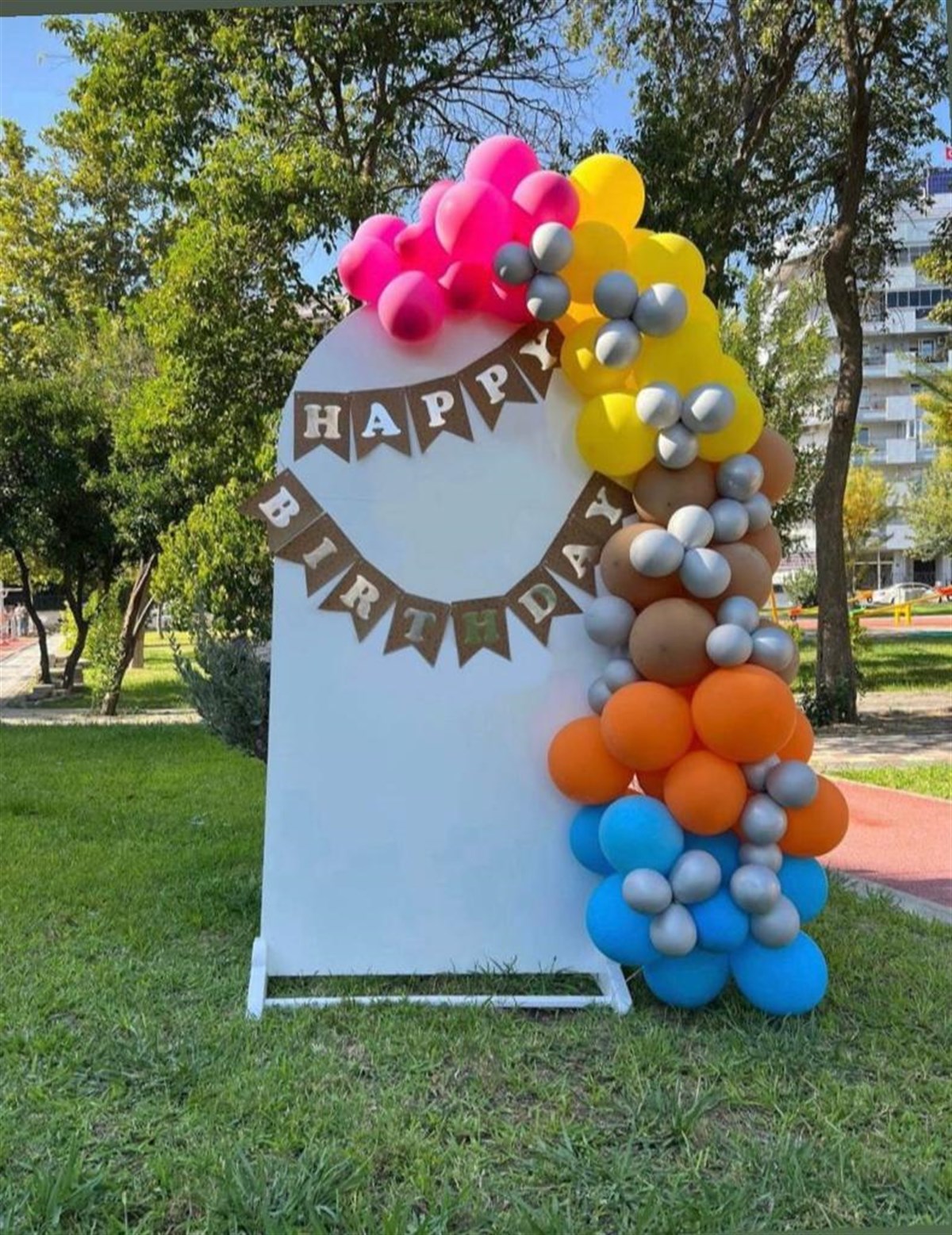Renkli Happy Birthday Doğumgünü Seti