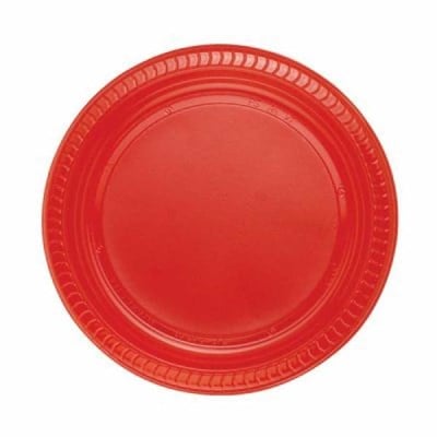 Renkli Plastik Tabaklar 