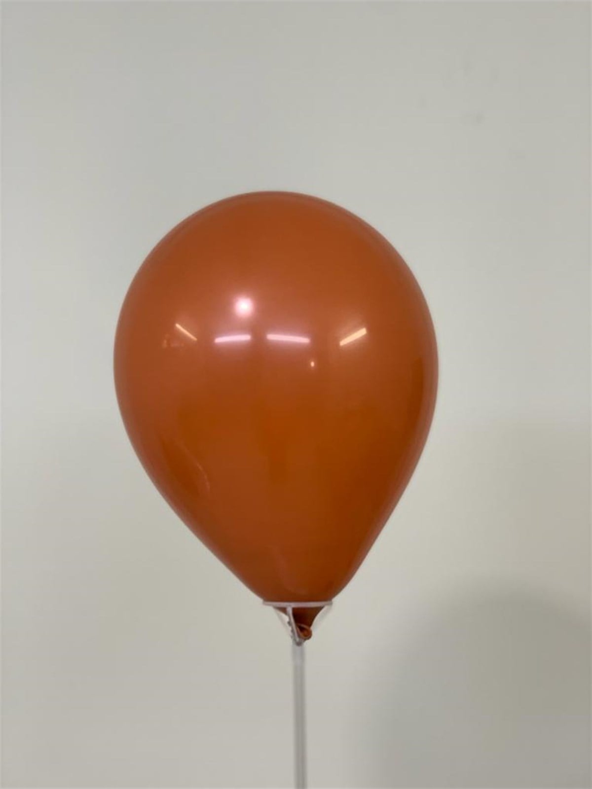 Retro Yanık Turuncu Balon 5 İnç - 10 Adet