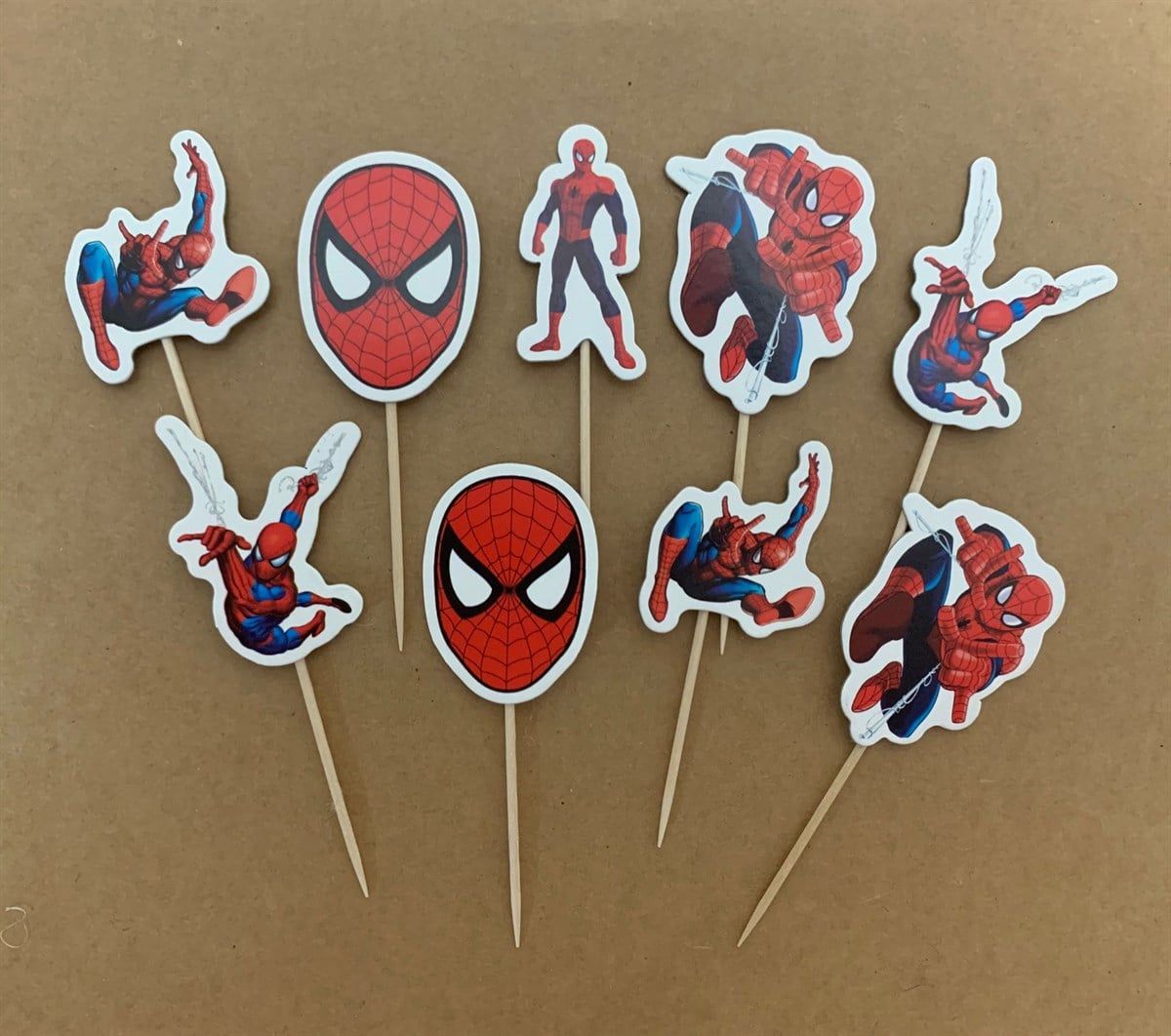 Spiderman Özel Kesim Kürdan Seti