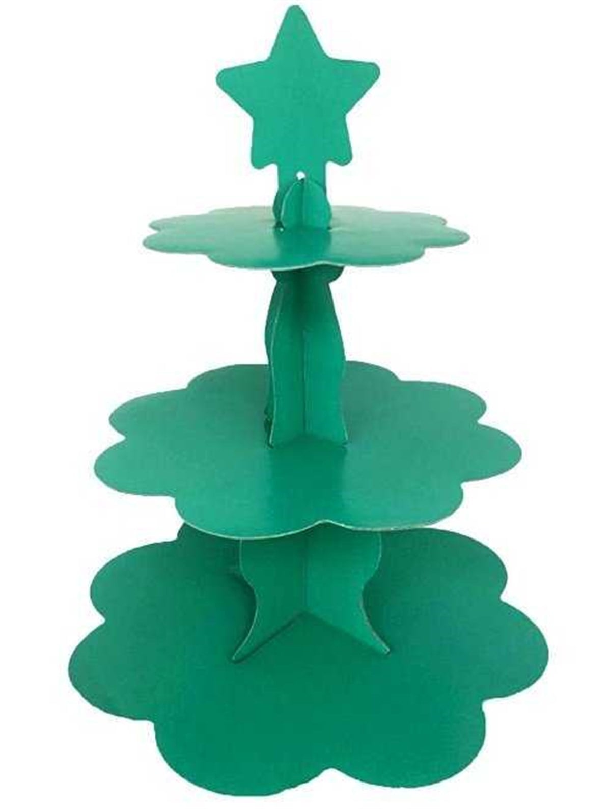 Yeşil Cupcake Standı