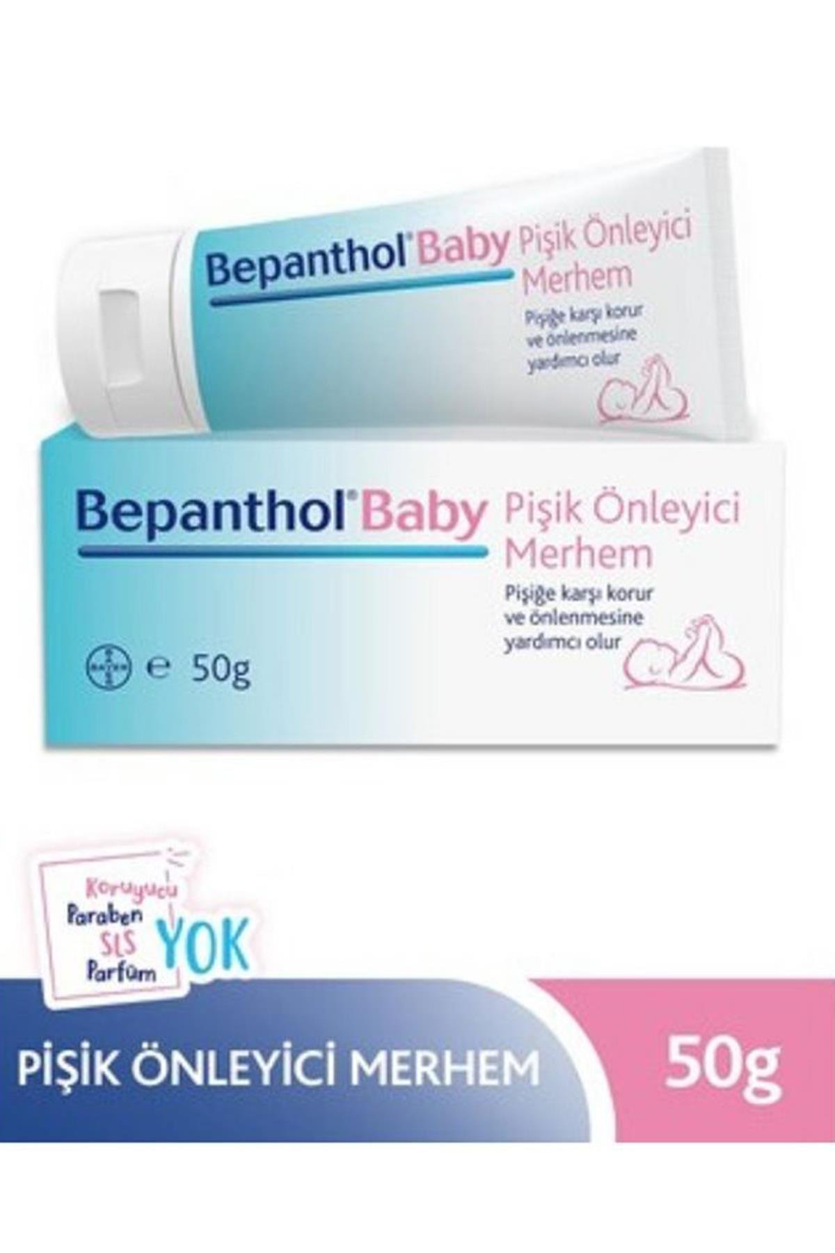 BEPANTHOL BABY PİŞİK ÖNLEYİCİ MERHEM 50 GR