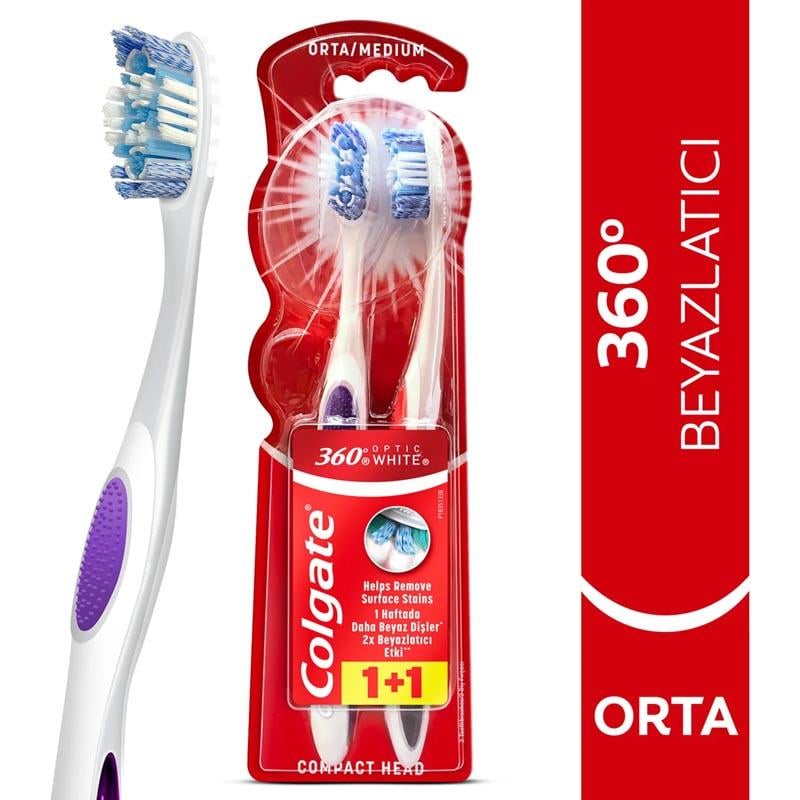 COLGATE 360 OPTİK BYZ 1*12*(1+1) ORTA
