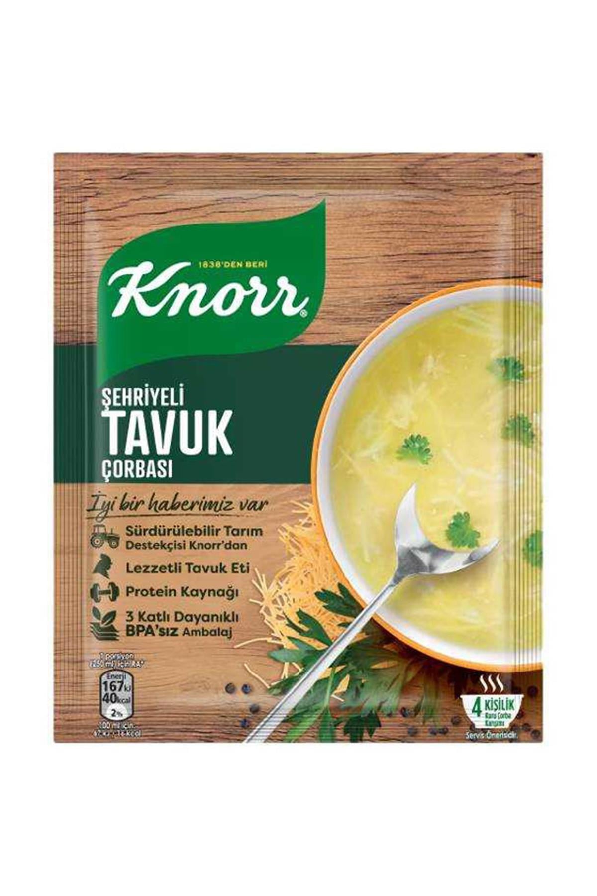 KNORR ŞEHRİYELİ TAVUK ÇORBASI
