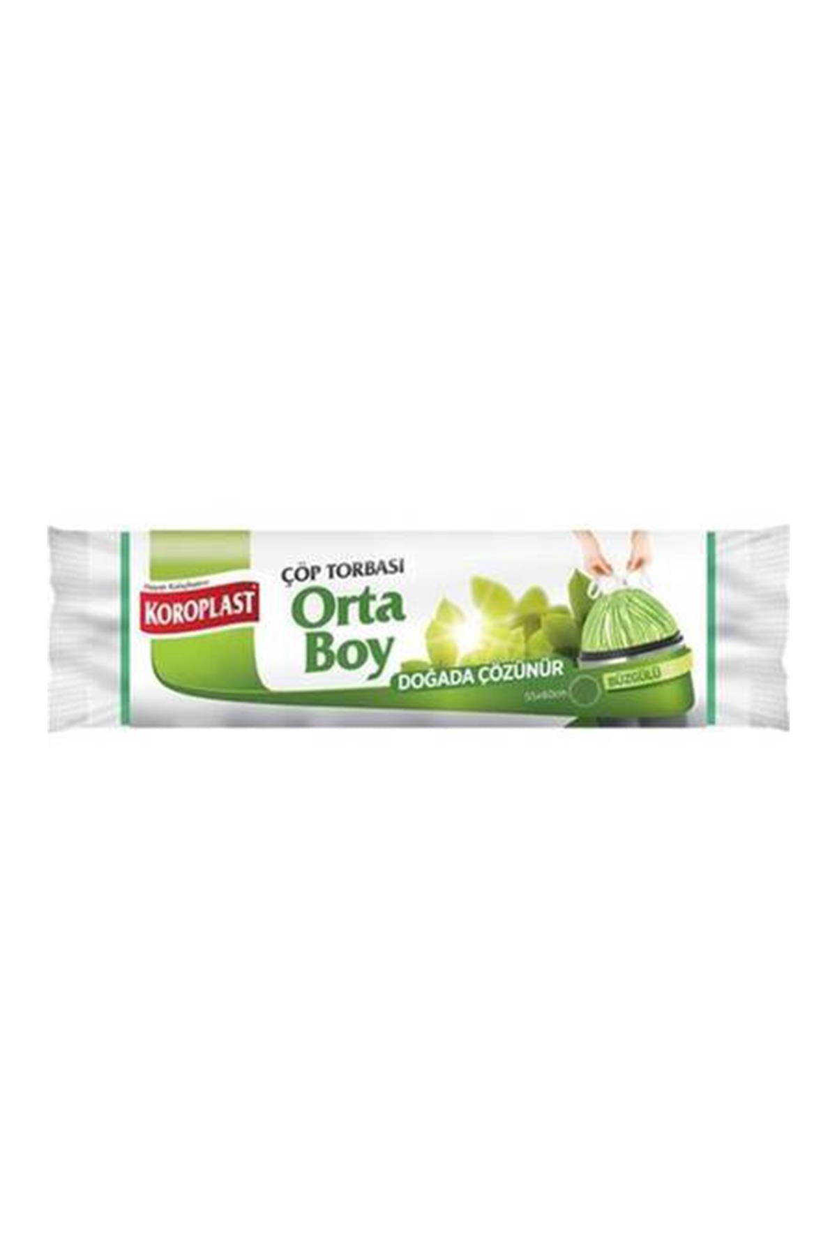KOROPLAST ORTA BOY ÇÖP POŞETİ BÜZGÜLÜ