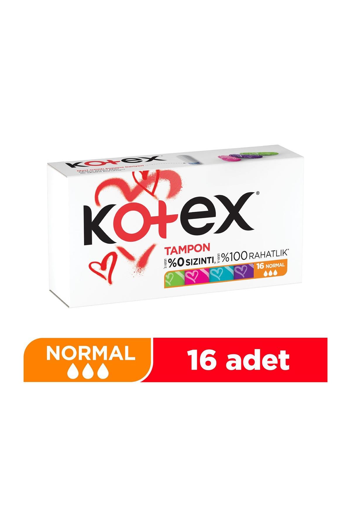 KOTEX TAMPON NORMAL 16 ADET