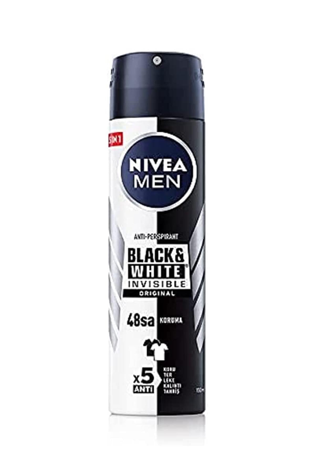 NIVEA SPREY INV B& W POWER 150 ML ERKEK