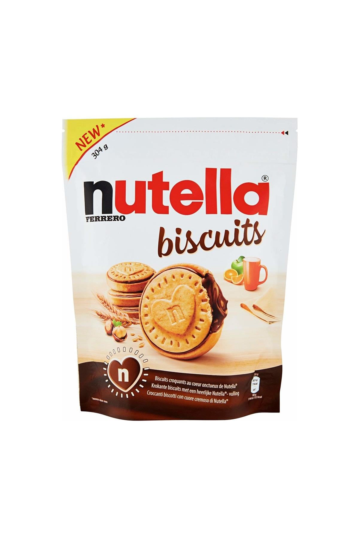 NUTELLA  BISCUITS 304GR