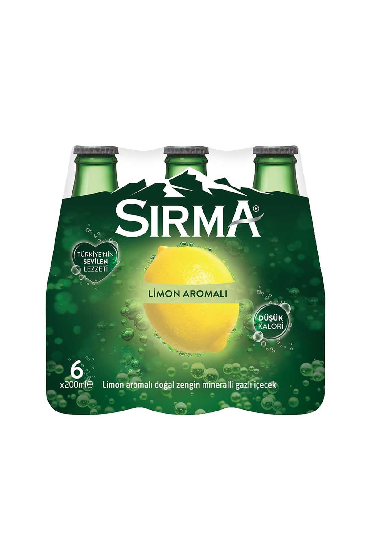 SIRMA MEYVELI SODA LIMONLU 6`LI