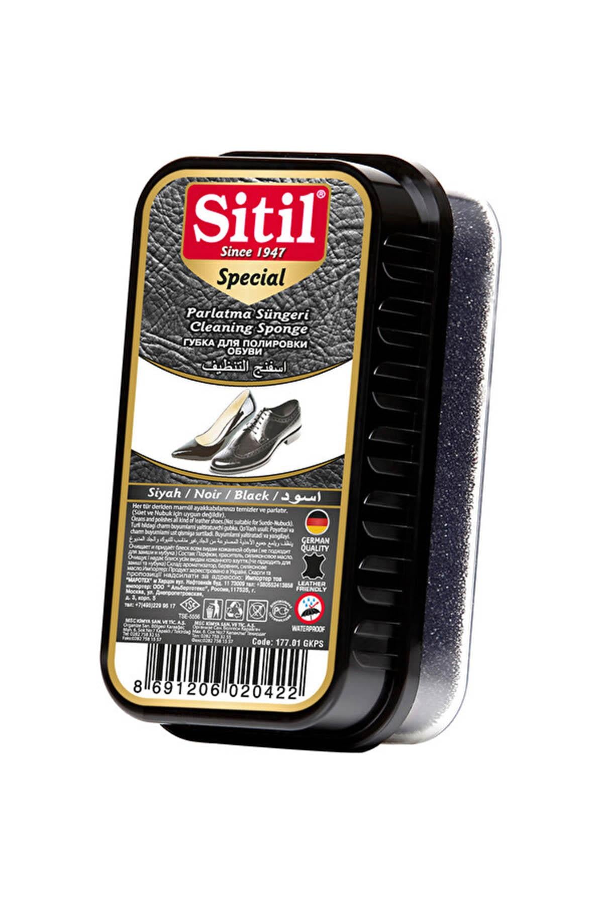 SİTİL PARLATICI SÜNGER SİYAH