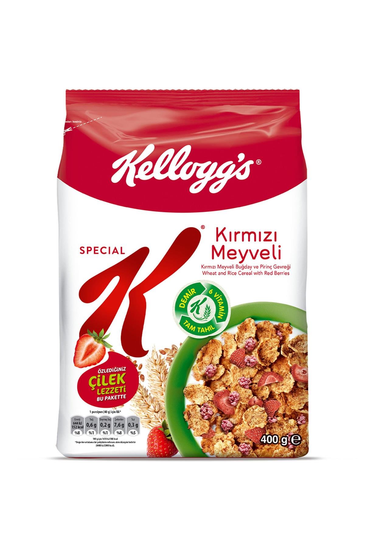 ULKER KELLOGGS SPECİAL K KIRMIZI MEYVELİ