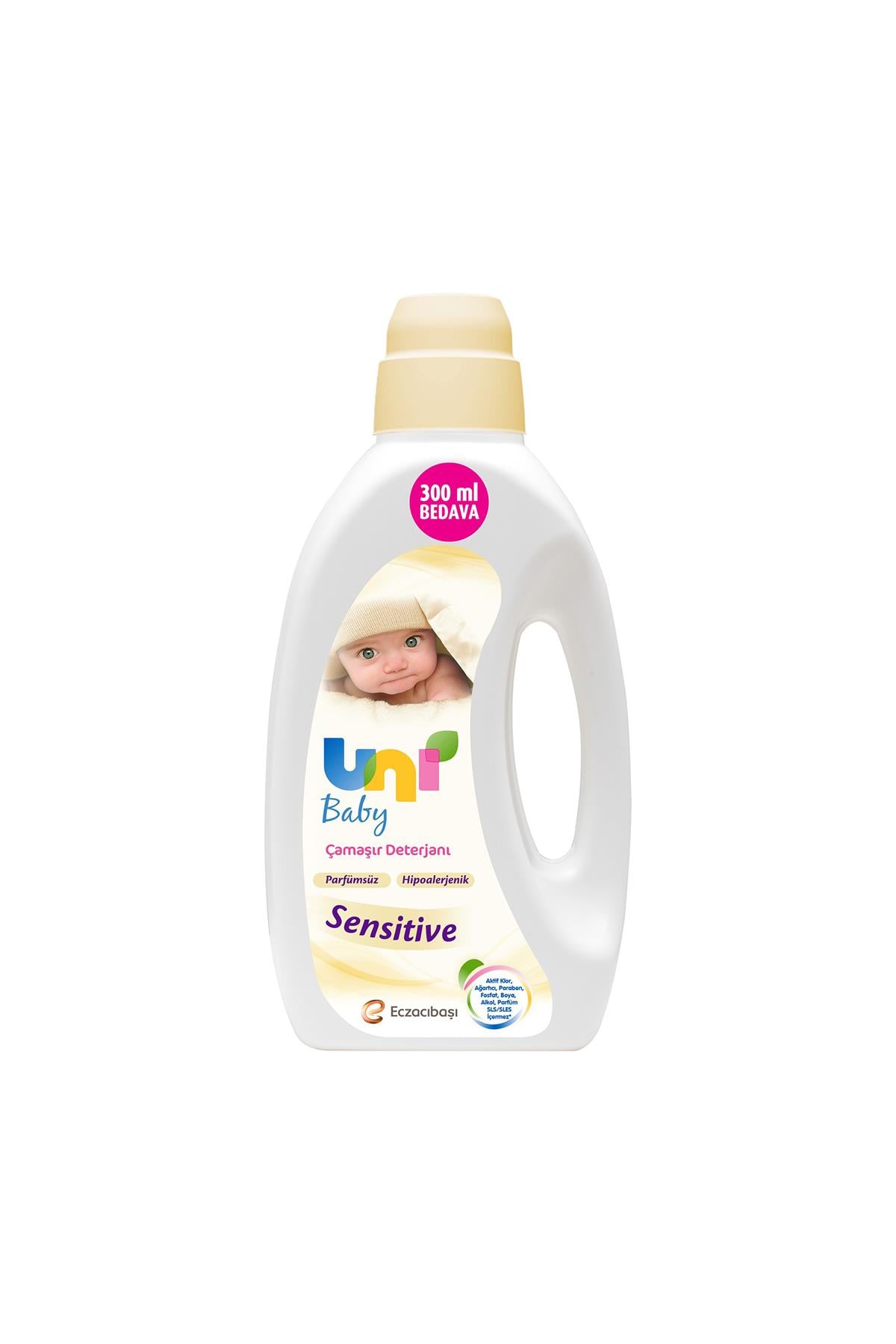 UNİ BABY CAMASIR DETERJANI SENSİTİVE 1800ML