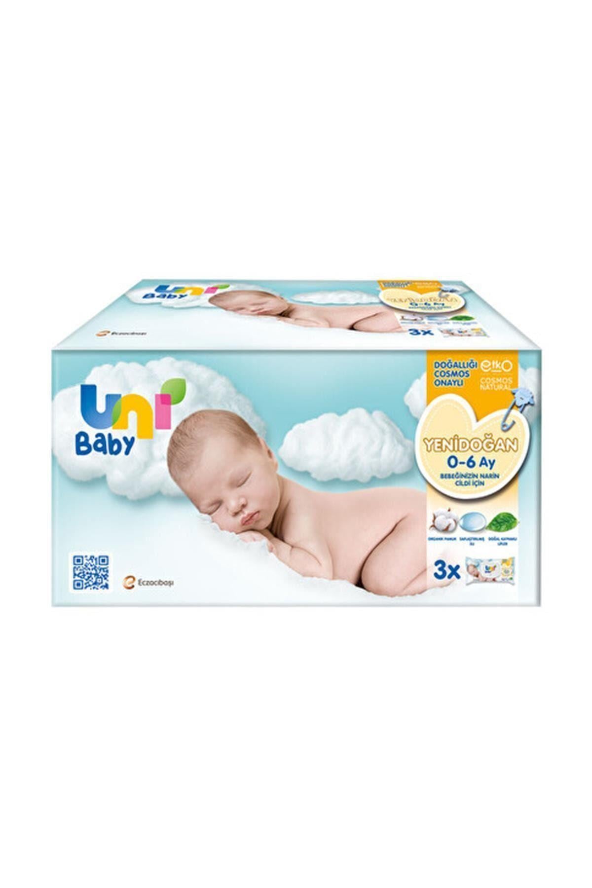 UNI BABY YENIDOGAN ISLAK MENDIL 3LÜ 40 ADET 