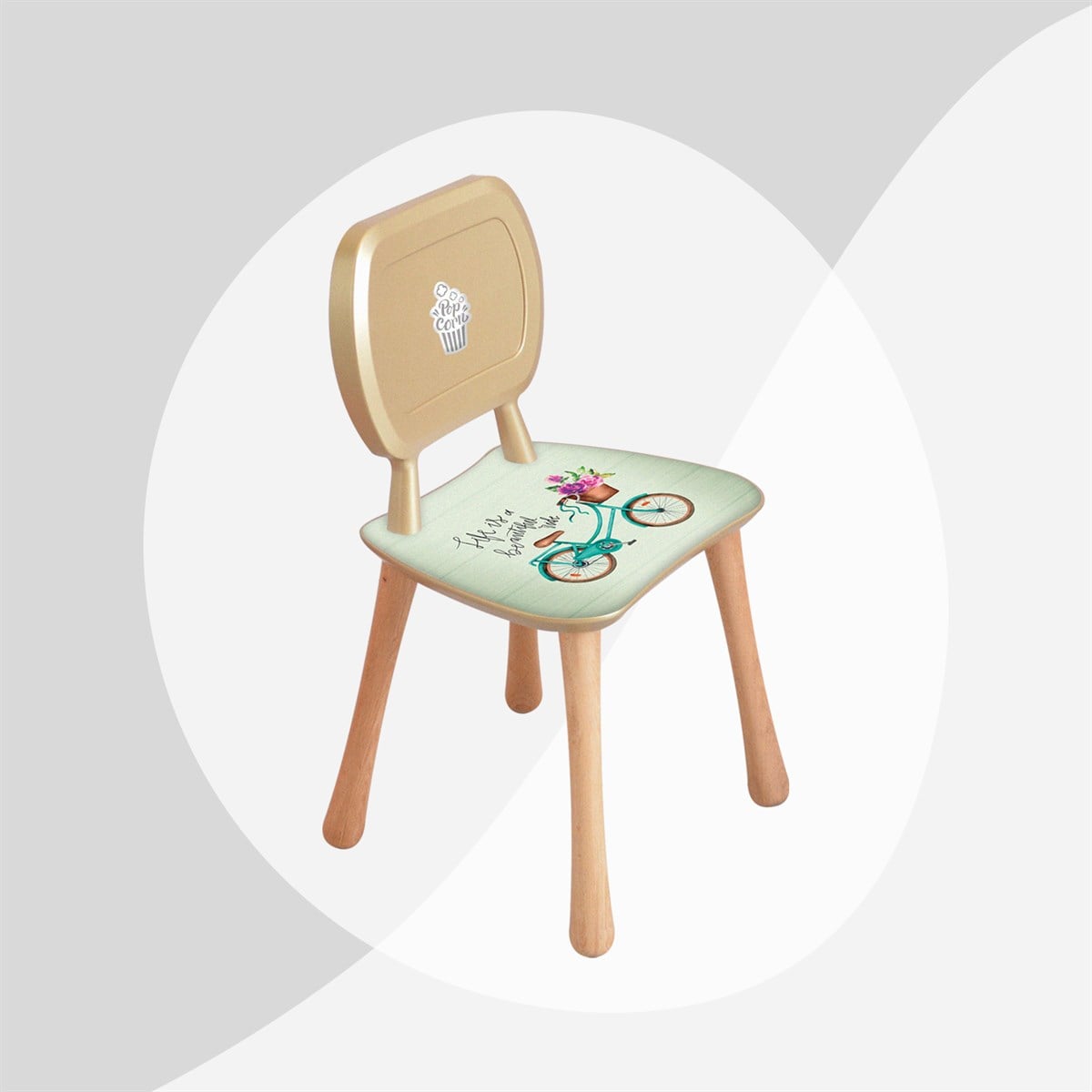 Bisiklet Çalışma Masa Seti (5-9 Yaş)