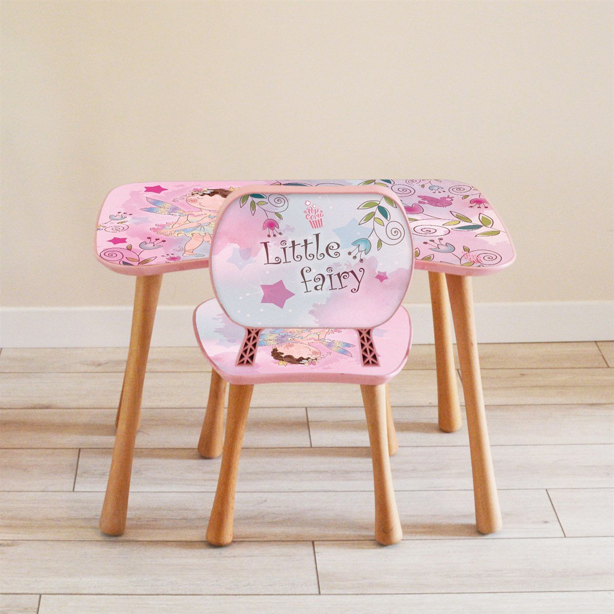 Little Fairy Sandalyeli Aktivite Masa Seti (2-4 Yaş)