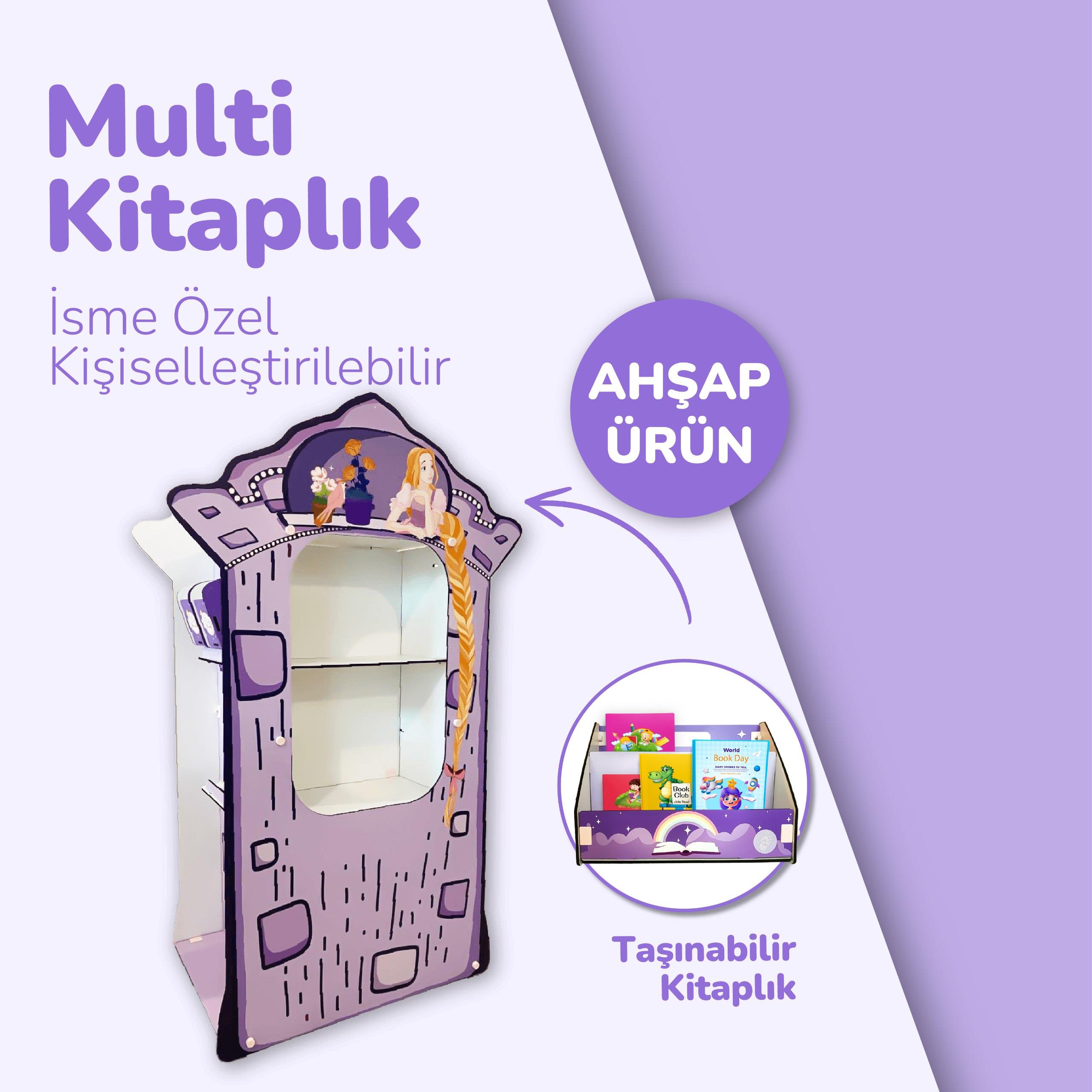 POPCORN MULTİ KIZ KİTAPLIK