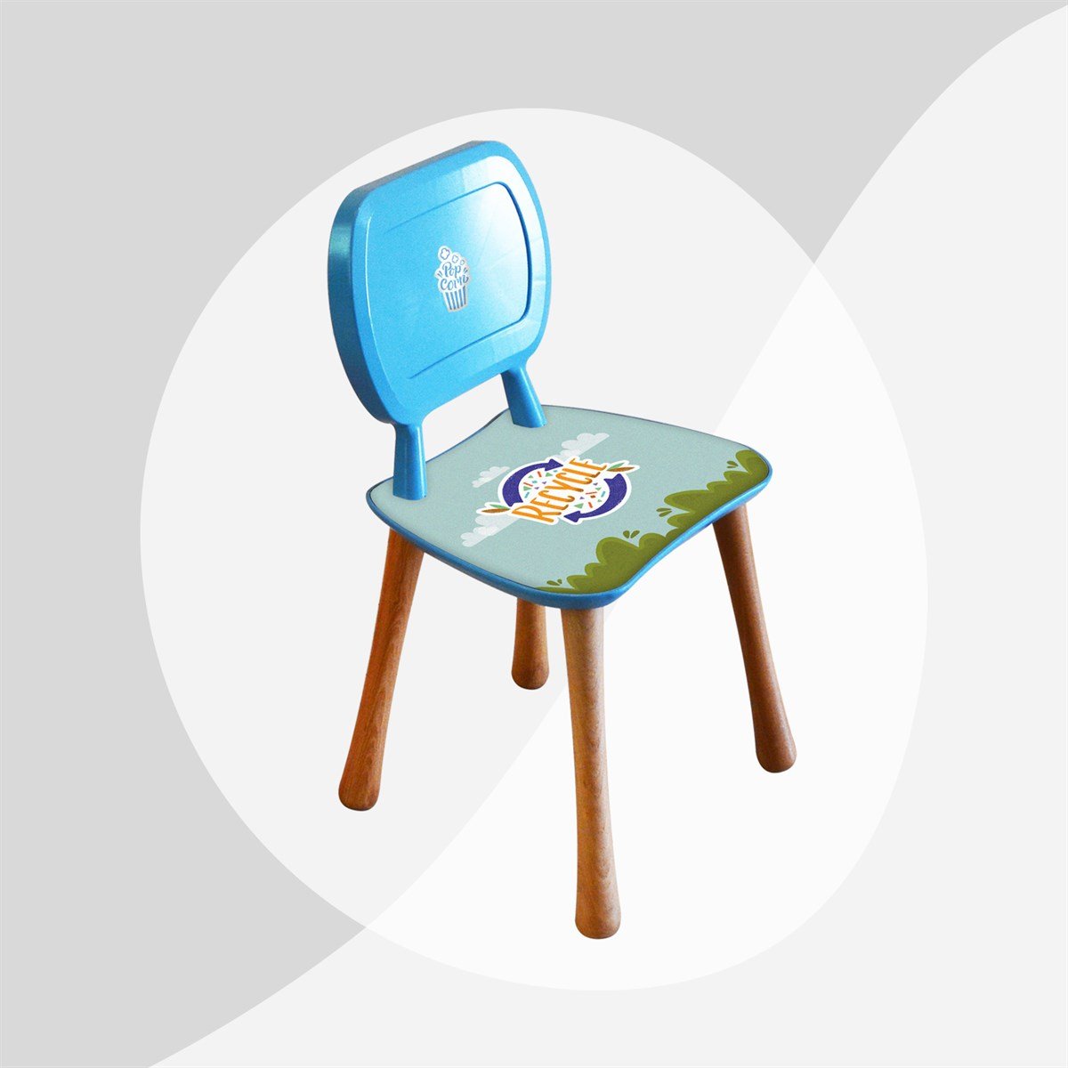 Recycle Board Çalışma Masa Seti (5-9 Yaş)