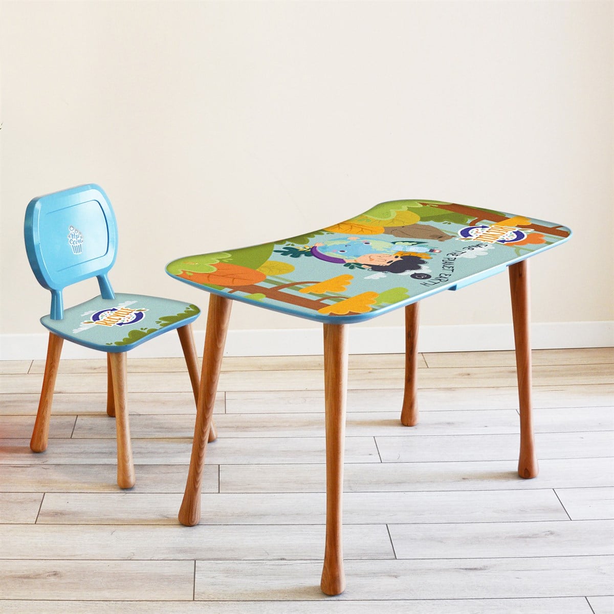 Recycle Board Çalışma Masa Seti (5-9 Yaş)