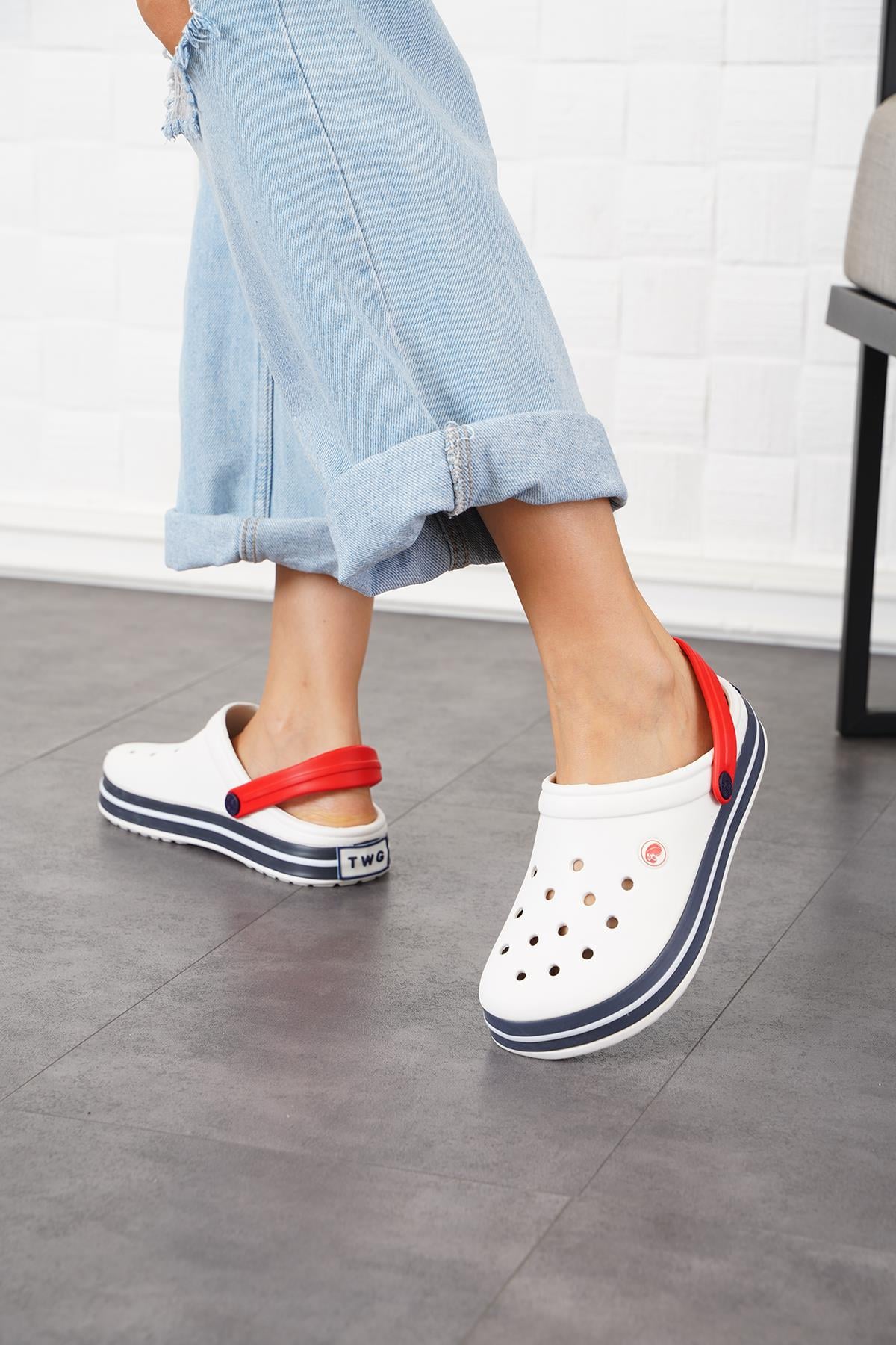 Ceisa Crocs Kadın Terlik  Beyaz