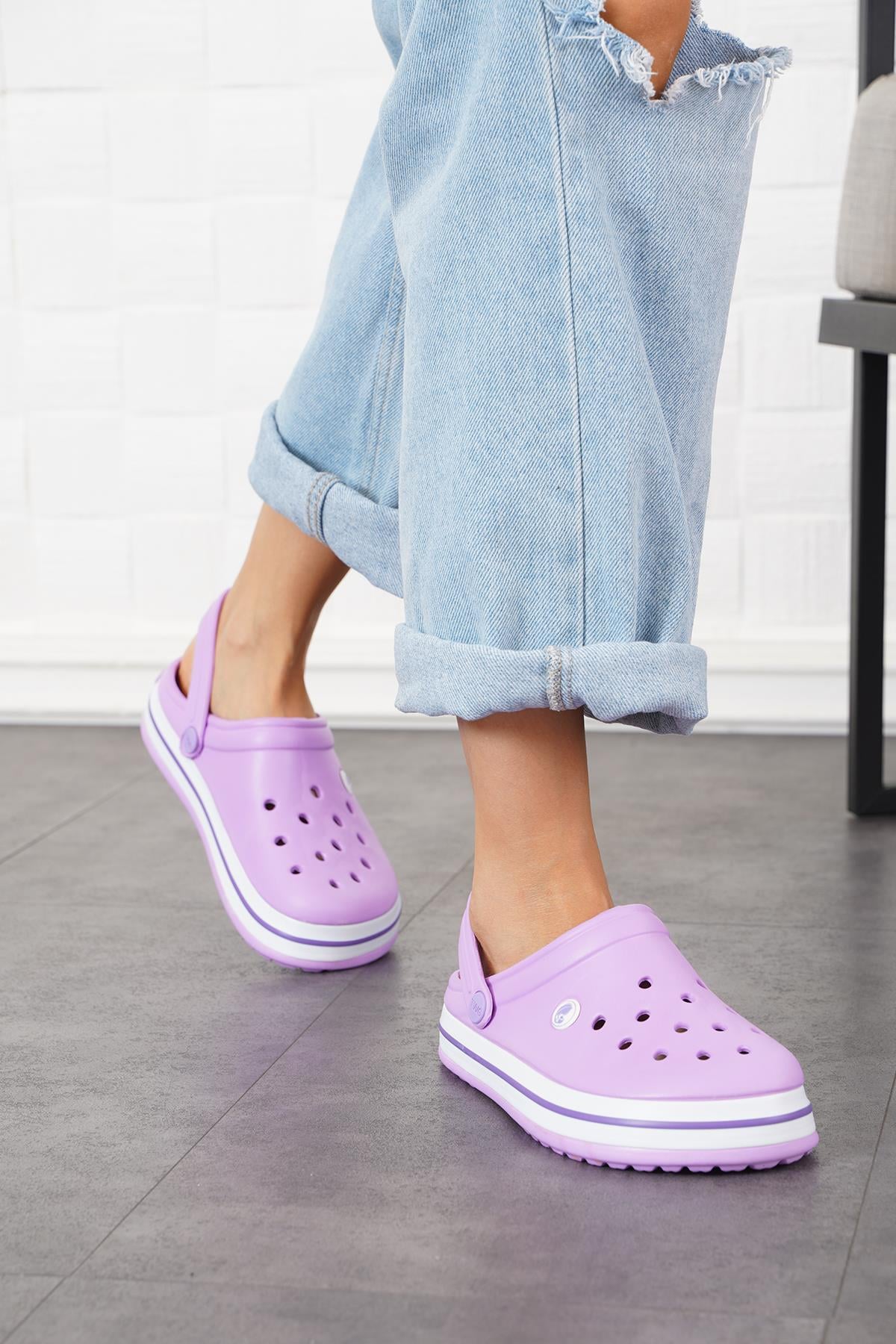 Ceisa Crocs Kadın Terlik  Lila