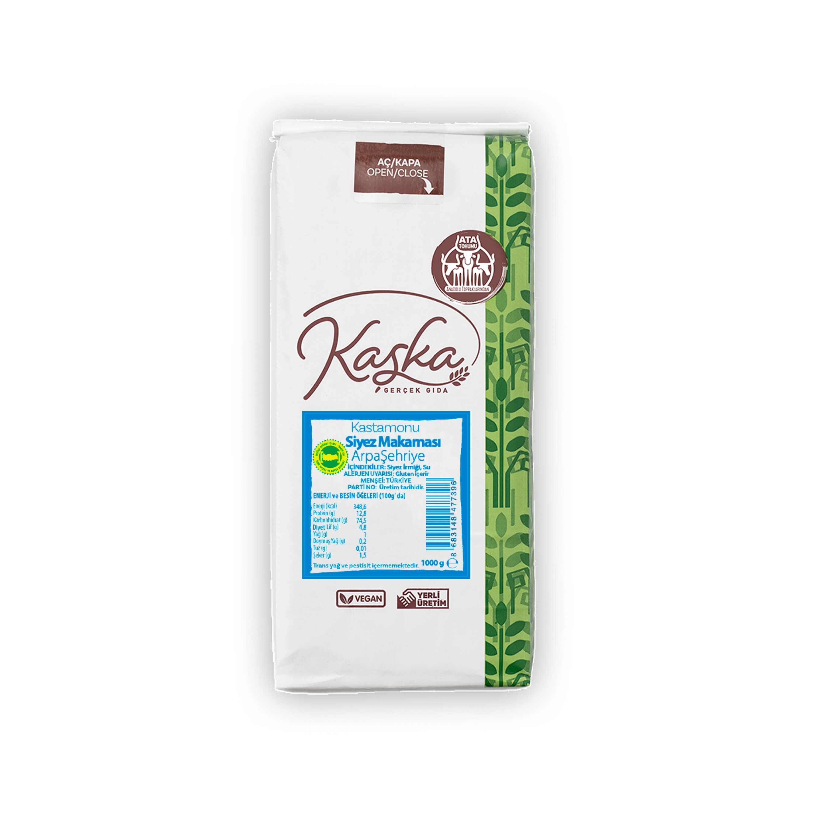 Siyez Makarnası Arpa Şehriye 1 kg