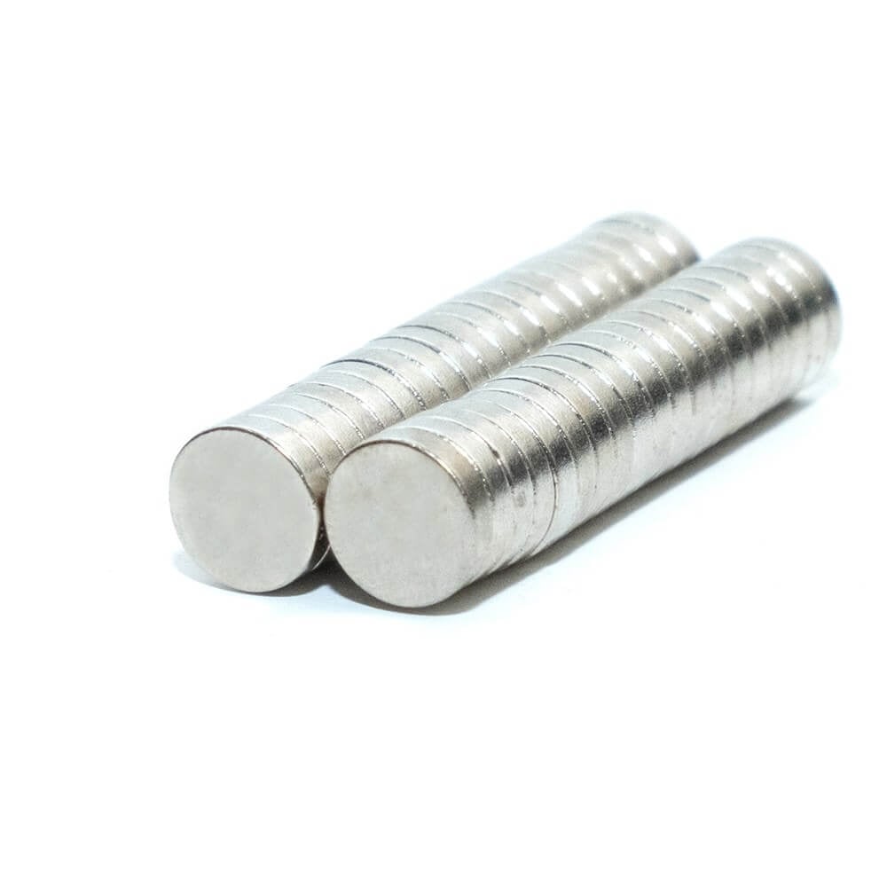 10mm X 3mm - Yuvarlak Güçlü Neodyum Mıknatıs
