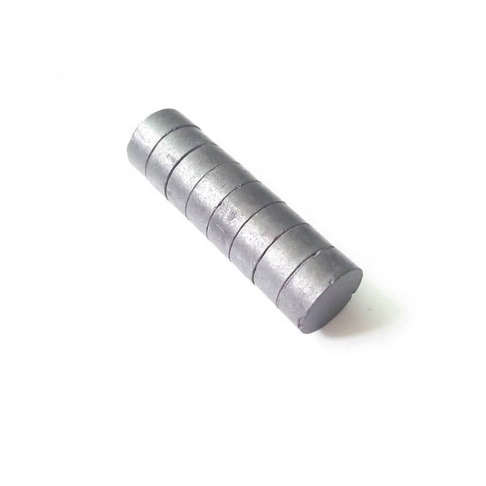 12mm Çap x 4mm Kalınlık - Ferrite Kömür Mıknatıs