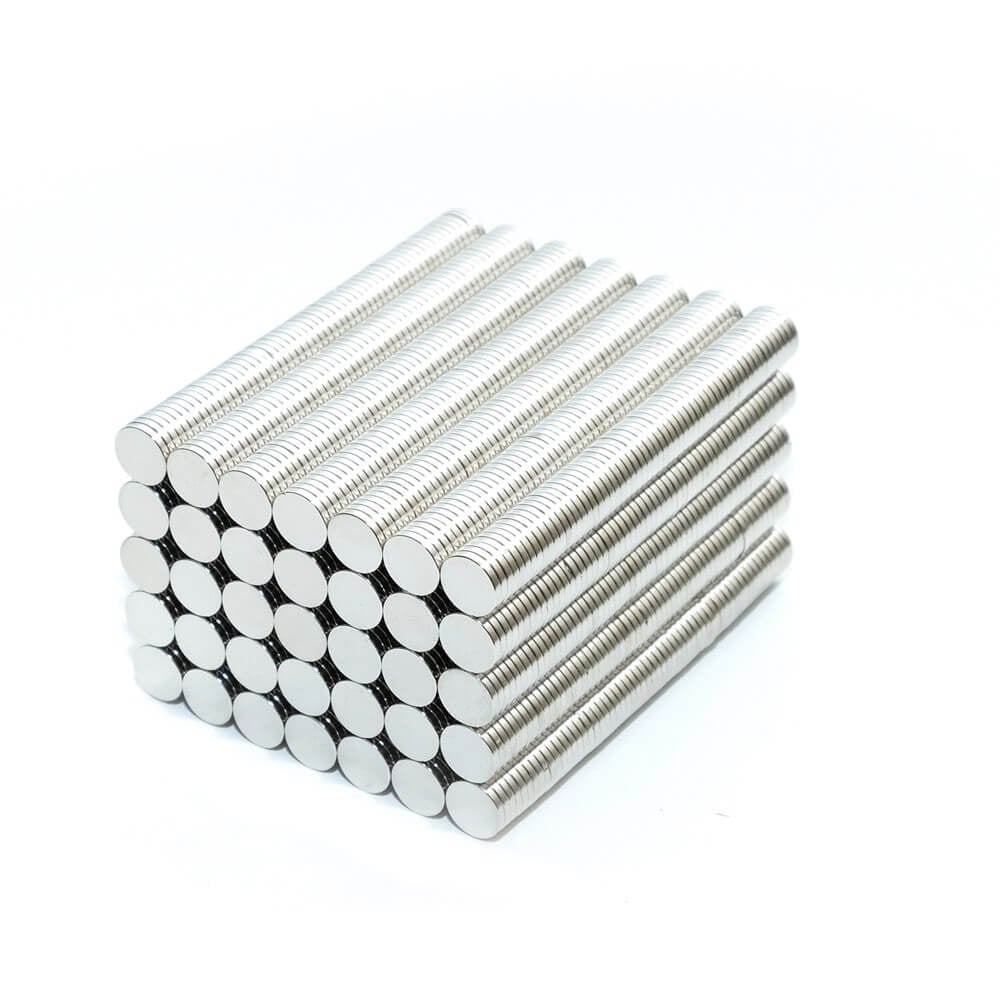 12mm X 1,5mm - Yuvarlak Güçlü Neodyum Mıknatıs
