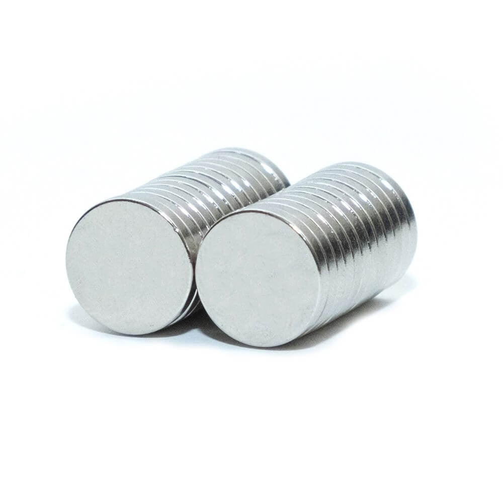 12mm X 1mm - Yuvarlak Güçlü Neodyum Mıknatıs
