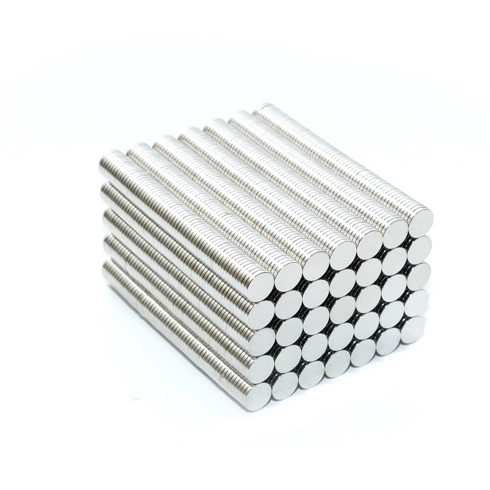 12mm X 2mm - Yuvarlak Güçlü Neodyum Mıknatıs