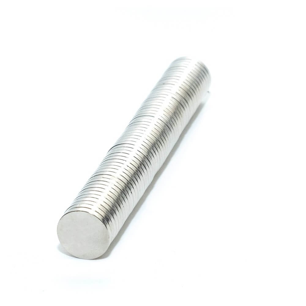 15mm X 2mm - Yuvarlak Güçlü Neodyum Mıknatıs