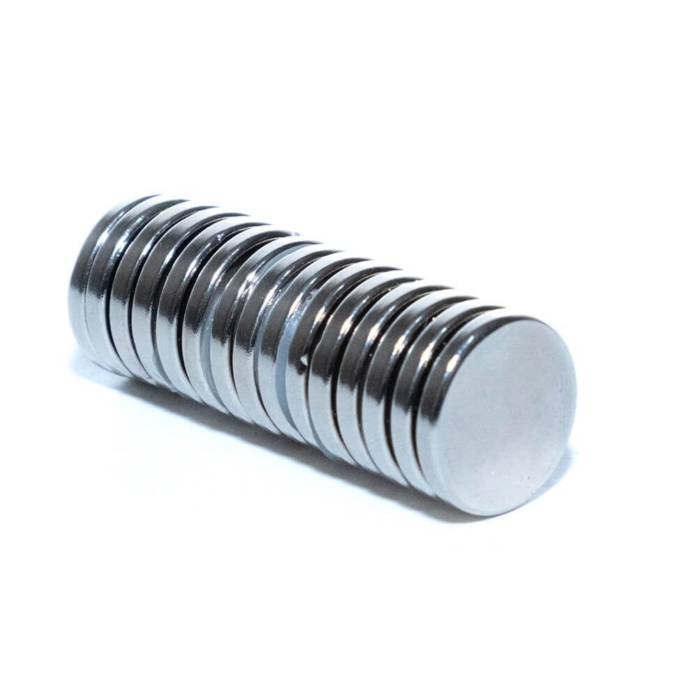 20mm X 3mm - Yuvarlak Güçlü Neodyum Mıknatıs