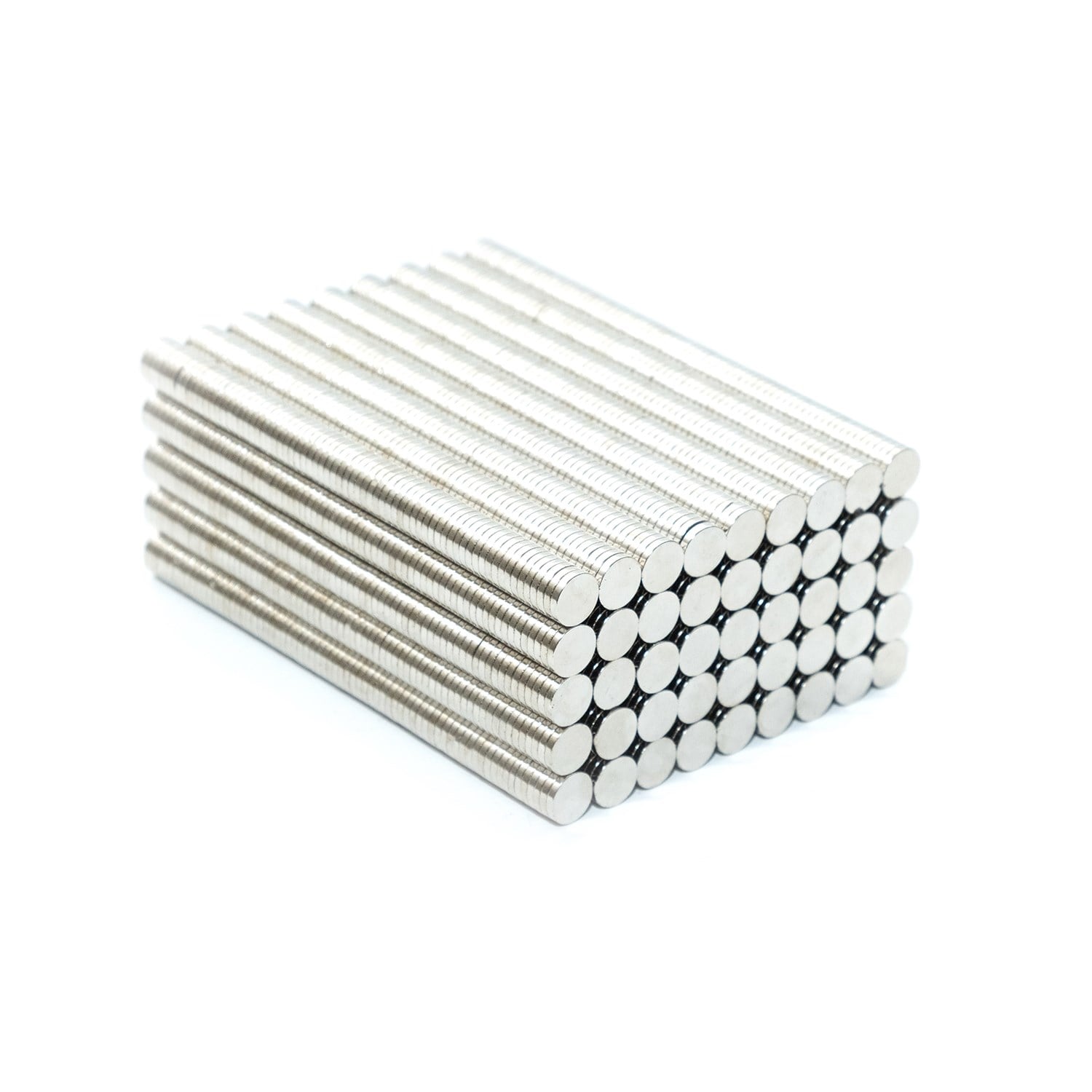 Neodyum Karışık Mıknatıs Paketi 10x1,5 mm + 20x8x2 mm (70+30 Adet)