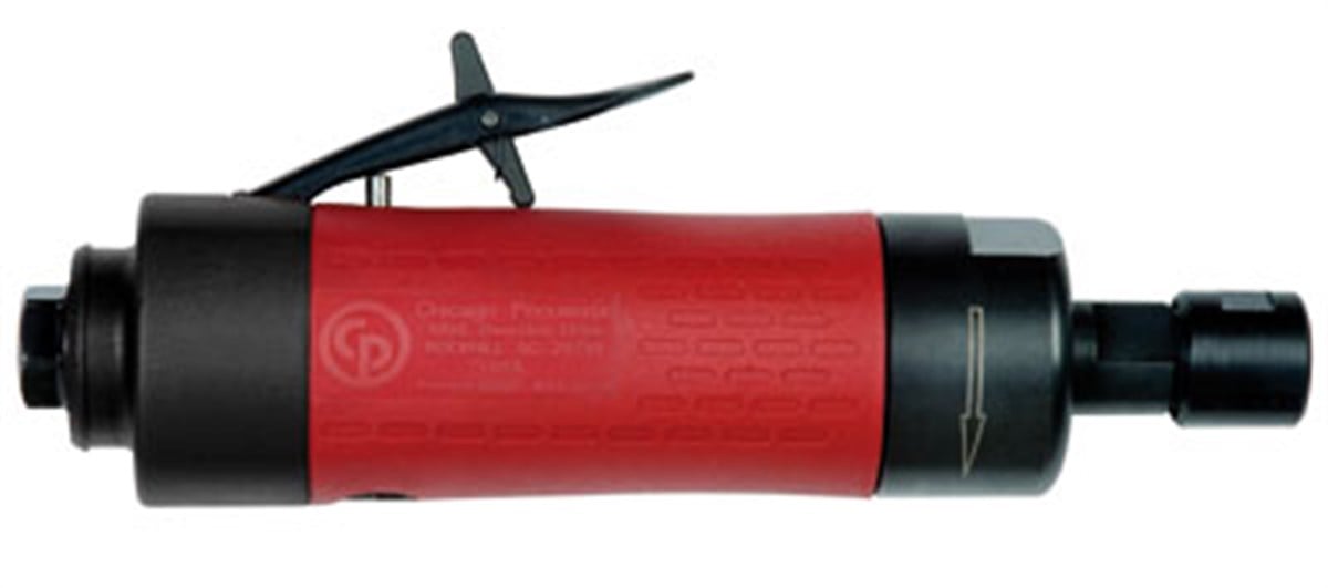 Chicago Pneumatic CP3000 Havalı Avuçiçi Kalıpçı Taşlama Makineleri | 0.54 veya 0.7 HP | 15,000, 18.000, 20.000, 24.000   RPM | 1/4