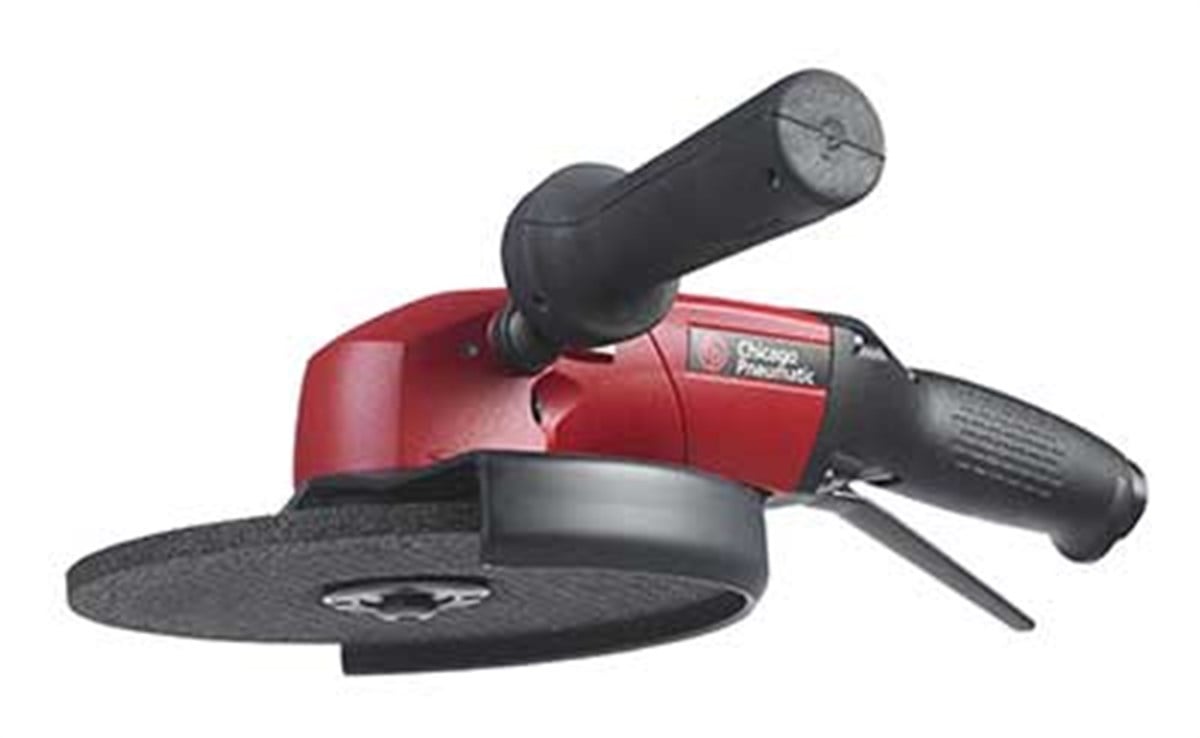 Chicago Pneumatic CP3850 Serisi Havalı Açılı Taşlama Makinesi | 2.8 HP | 6000, 6500, 7700, 8,500 RPM Devir Seçenekleri | 180mm ve 230mm Taş Çapı Seçenekleri