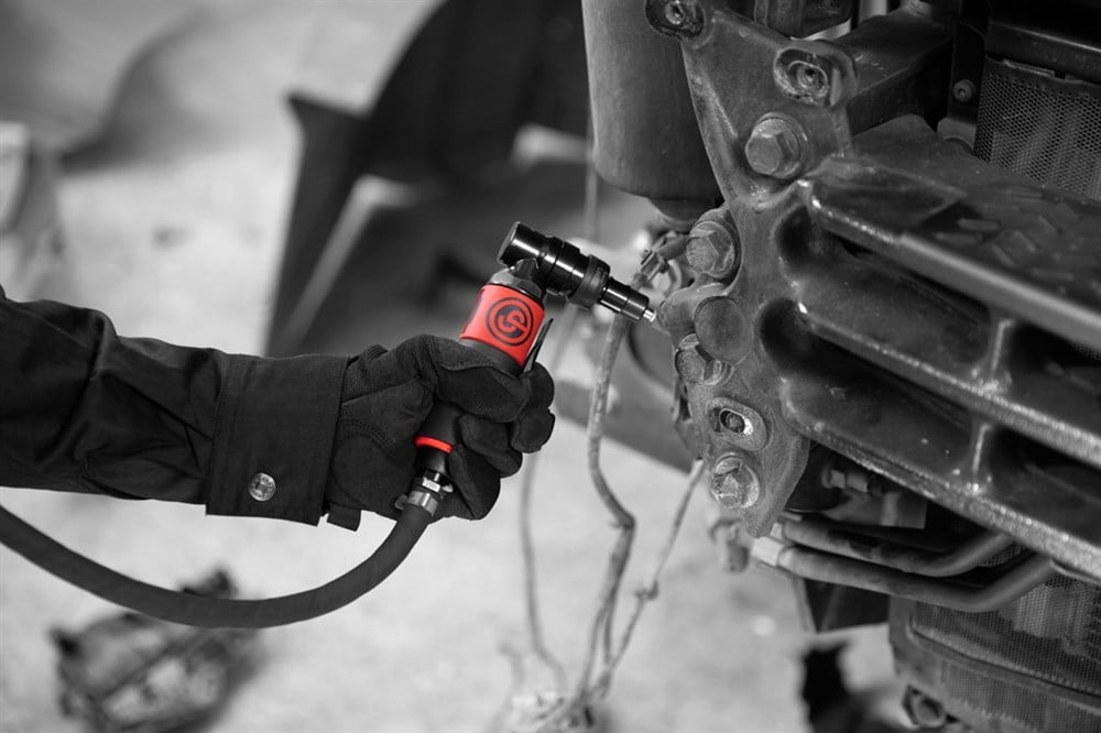 Chicago Pneumatic CP7406 90-Derece Havalı Avuçiçi Kalıpçı Taşlama