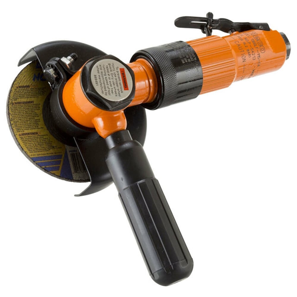 Cleco 236GLF115AD3T4 Ağır İş Başlı Dik Açılı Taşlama Makinesi | 236 Serisi | 0,9 HP | 11.500 RPM | Alüminyum Gövde | Ön Egzoz
