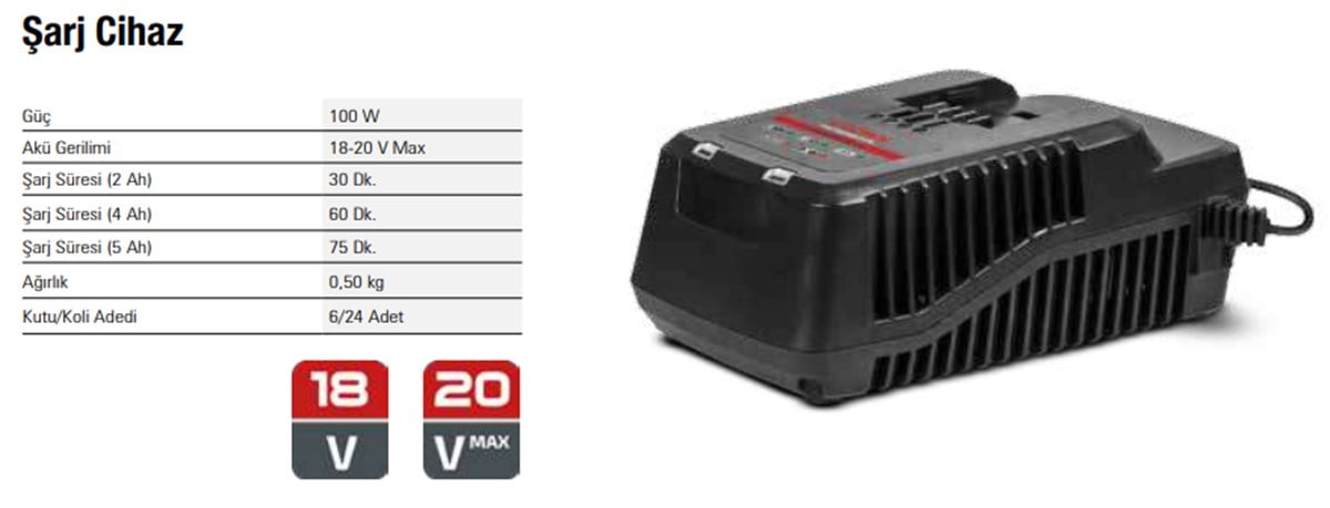 CROWN Şarj Ci̇hazı