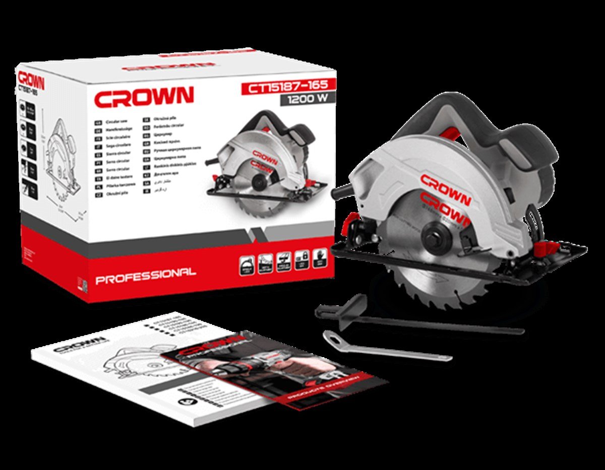 Crown Sunta Kesme
1200 W - 165 mm