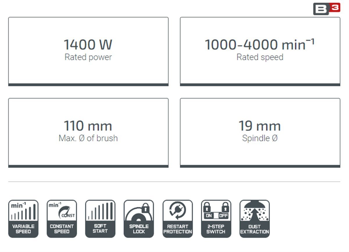 CT13551-110RSV Elektrikli Parlatma Makinesi