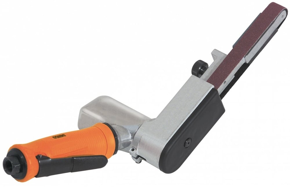 Dotco 12L2384B1 Dişlisiz Bantlı Zımpara | 12-23 Serisi | 0,5 HP | 20.000 RPM | Kompozit Konut | Ön Egzoz
